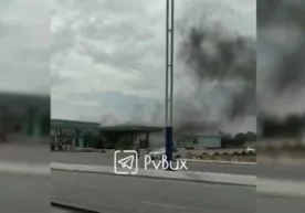 Бухорода Файзиобод масжиди яқинидаги АЁҚШ ёниб кетди (видео) фото