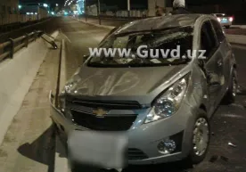 Яккасарой туманида “Спарк” жиддий ЙТҲга учради (Фото) фото