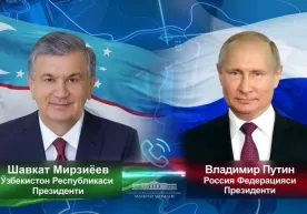 O‘zbekiston va Rossiya rahbarlari Afg‘onistondagi vaziyatni muhokama qilishdi фото