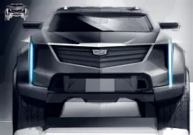 Сирли Cadillac йўлтанламасининг дизайни ошкор бўлди фото