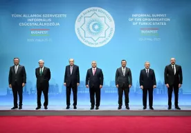 Шавкат Мирзиёев Туркий давлатлар ташкилоти норасмий саммитида иштирок этди фото