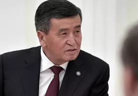 Sooronbay Jeenbekov Qirg‘izistondagi muammolarda “mafiya”ni aybladi фото