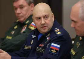 Генерал Суровикин Пригожиннинг ўлимидан бир неча кун ўтиб озод этилган фото