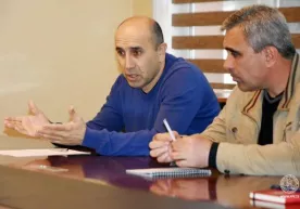 Усмон Тошев Тожикистон футболи раҳбарларига ҳисобот берди фото