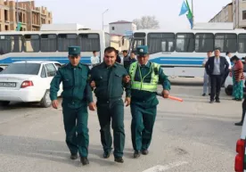Samarqandda “soxta militsiya mayori” qo‘lga olindi (foto) фото