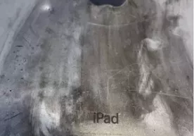 Хитойда iPad Air қувват олиш чоғида портлаб кетди фото