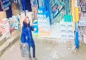 “Ўрикзор” бозоридаги ўғирлик кузатув камераларига муҳрланди фото