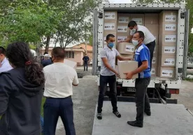 “Salom Sardoba, biz birgamiz!” xayriya aksiyasi doirasidagi gumanitar yordam Sirdaryoga yetib bordi фото