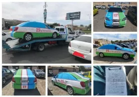 Mashinani bayroq tusida bo‘yab bayram nishonlash buxorolikka qimmatga tushdi фото
