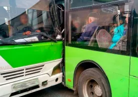 Toshkentda ikkita avtobus ishtirokida YTH yuz berdi фото