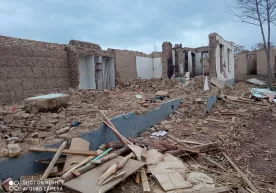 Qozog‘iston bilan chegaradagi uylar buzilmoqda фото