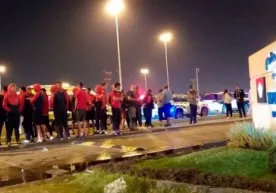 “Lokomotiv” joylashgan mehmonxonada yongʻin yuz berdi фото