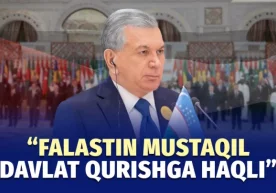 Shavkat Mirziyoyev: “Falastinlik bolalar va ayollarni beg‘araz davolashga tayyormiz” фото
