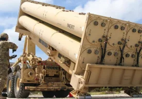 AQSH ilk bor o‘rta masofali raketani muvaffaqiyatli tutib oldi фото