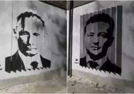 Жамоатчиликнинг кескин чиқишлари фонида Inkuzart’нинг Зеленский ва Путин акс этган сурати ўчирилди фото