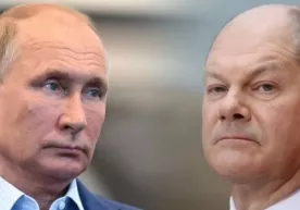 Putin va Shols telefonda Ukraina masalasini muhokama qildi фото