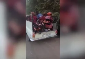 21 кишини автомобиль юкхонасида олиб кетаётган ҳайдовчи жаримага тортилди фото