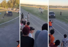 Sirdaryoda futbol maydonidagi odamlar ustiga Captiva haydagan erkakka hukm o‘qildi фото