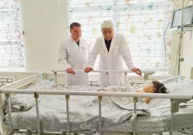 Из желудка 2-летней девочки из Ферганы извлекли 135 магнитных шариков фото