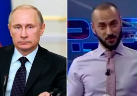 Грузиялик телебошловчи Путинни ҳақоратлаб ўз мамлакатида можаро келтириб чиқарди фото
