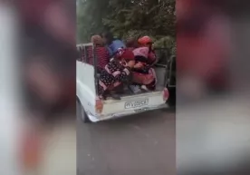 21 кишини автомобиль юкхонасида олиб кетаётган ҳайдовчи жаримага тортилди фото