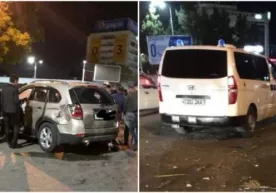 Toshkentda sodir etilgan YTHda 6ta avtomashina shikastlandi фото