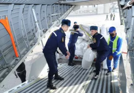 Ўзбекистон Эронга коронавирусга қарши курашиш учун ёрдам юбормоқда фото
