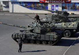 Ukrainadagi urushning 600-kuni: Luhanskdagi ko‘rgazma va Mirgorodga zarba oqibatlari фото