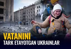 Urush sabab yurtidan ketayotgan ukrainlar. Ular qaerga boradi? фото