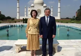 Дунёнинг "энг чиройли жуфтлиги": Шавкат Мирзиёев ва Зироатхон Ҳошимова! фото