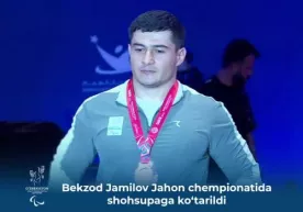 Bekzod Jamilov jahon chempionatida shohsupaga ko‘tarildi фото
