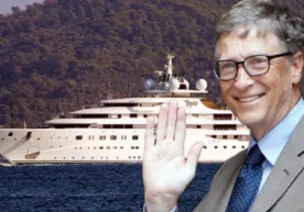 Билл Гейтс Бодрумда: Миллиардер тушлик учун қанча пул сарфламоқда? фото