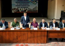 Ниғматилла Йўлдошев, Пўлат Бобожонов, Алишер Шодмонов, Русланбек Давлетов Оҳангаронда оммавий қабул ўтказди (фото) фото