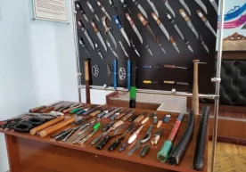 Наманганда «Тиғ» тадбири доирасида 435та тиғли буюм олинди фото