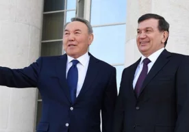 Shavkat Mirziyoyev Qozog‘istonga bordi фото