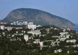 Украина кучлари Қримдаги Россия қўмондонлик пунктига зарба берди фото