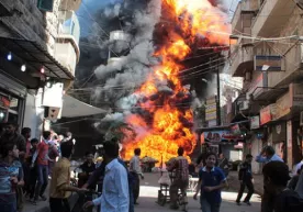 Bashar Asad hukumati Suriyada qurol bilan tartib o‘rnatishga kirishdi фото