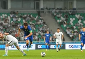 "CAFA Nation's Cup-2023". O‘zbekiston Shomurodovning dubli evaziga Turkmanistonni mag‘lub etdi фото