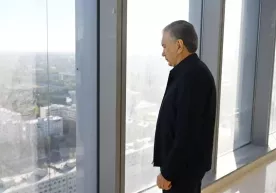 Шавкат Мирзиёев “Tashkent city”га борди фото