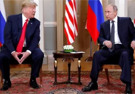 Трамп ва Путин учрашуви устида муҳокамалар бошланди фото