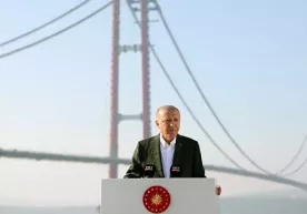 Туркия: Дарданелл орқали ўтадиган дунёдаги энг узун кўприк қурилди фото