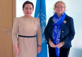 Tanzila Narbayeva BMT Bosh kotibi o‘rinbosari bilan uchrashdi фото