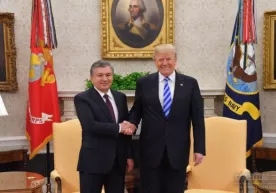 Дональд Трамп: "Сиз билан Оқ уйда учрашиш биз учун шараф" фото
