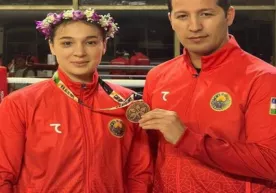 Эркак боксчига қарши жанг қилган Навбаҳор жаҳон чемпионатида совриндор бўлди фото