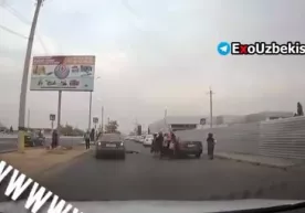 Sergelida Lacetti haydovchisi 27 yoshli ayolni urib yubordi (video) фото