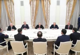 МХХ раиси Рустам Иноятов Путин билан учрашувда иштирок этди фото