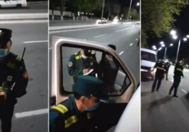 Жиззахда қоидани бузган ҳайдовчини сўккан ЙПХ ходимига нисбатан хизмат текшируви тайинланди фото