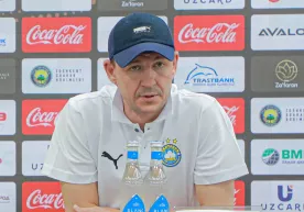 Максим Шацких: "Насаф"даги йўқотишлар катта муаммо бўлса, мен "Пахтакор"даги муаммолар ҳақида гапирмасам ҳам бўлар экан" фото