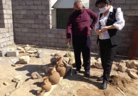 Angrenda 2 ming yildan ziyod tarixga ega skelet va sopol qoldiqlari topildi фото