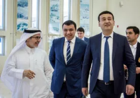 ЎФФнинг янги президенти Қатарда учрашувлар ўтказмоқда фото